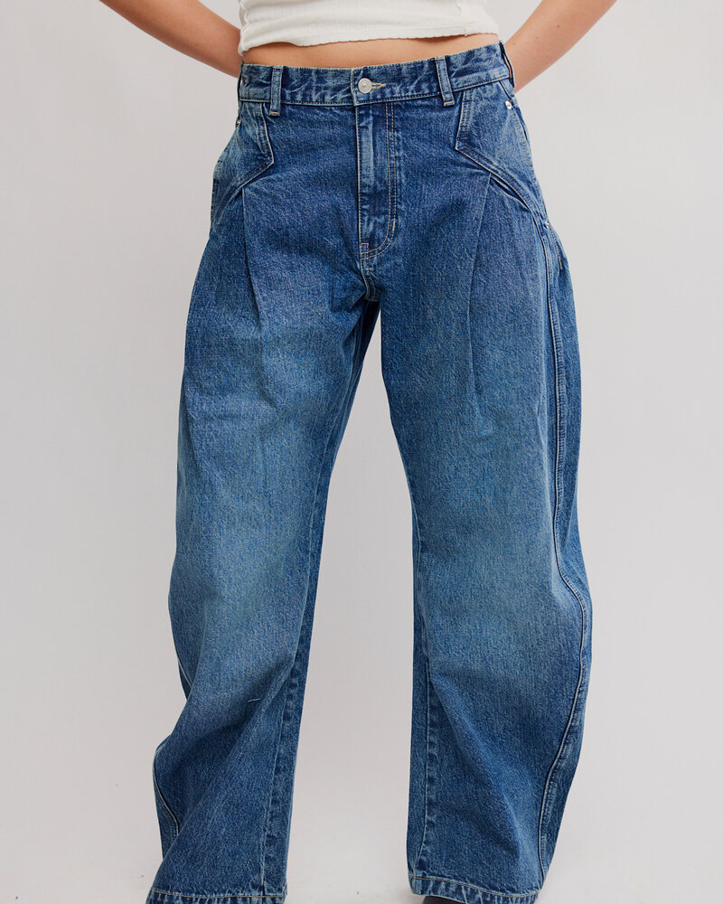Free People Golden Hour Trouser Jeans