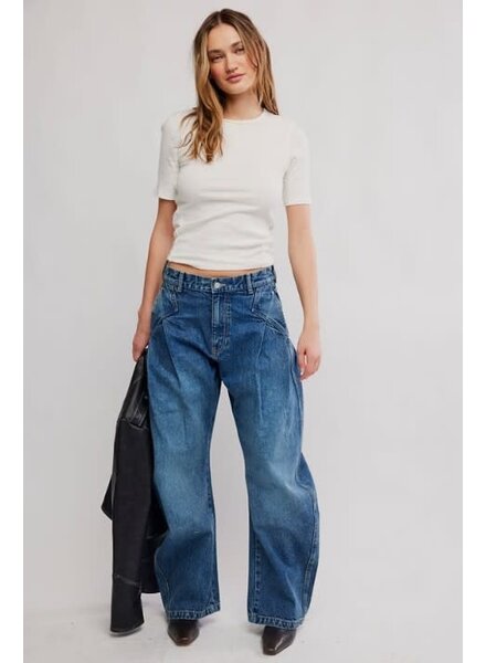Free People Golden Hour Trouser Jeans