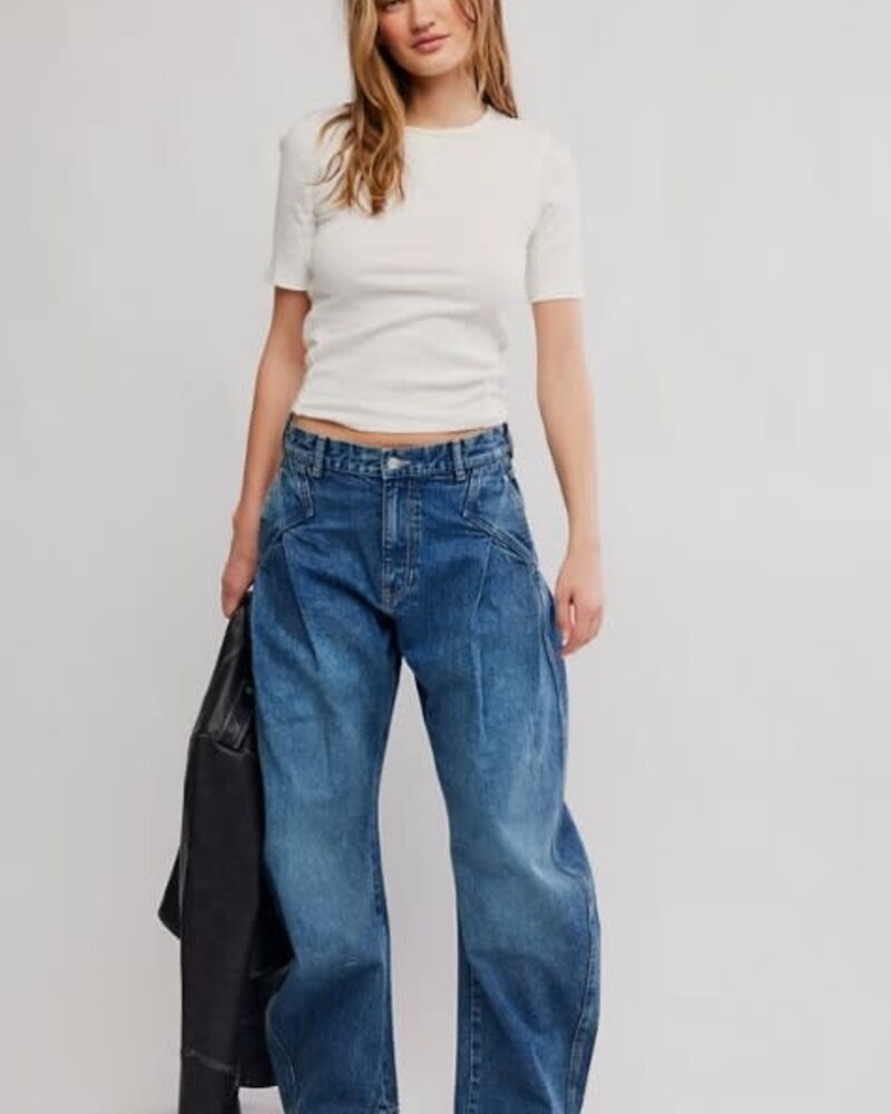 Free People Golden Hour Trouser Jeans