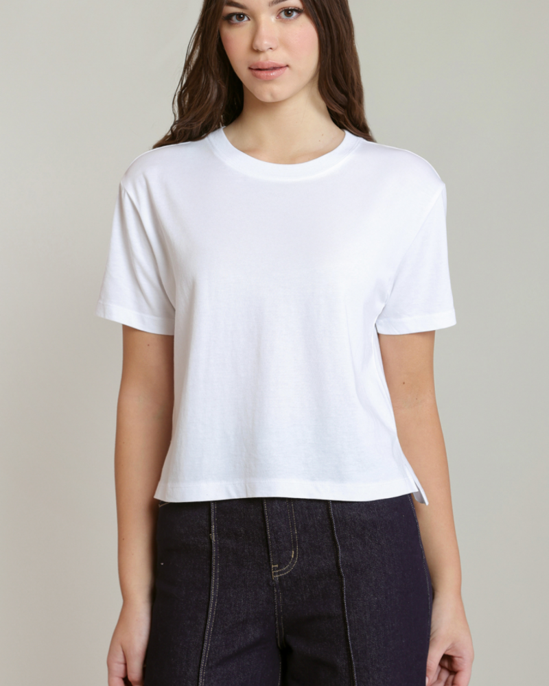 Ollie Essential Tee | White