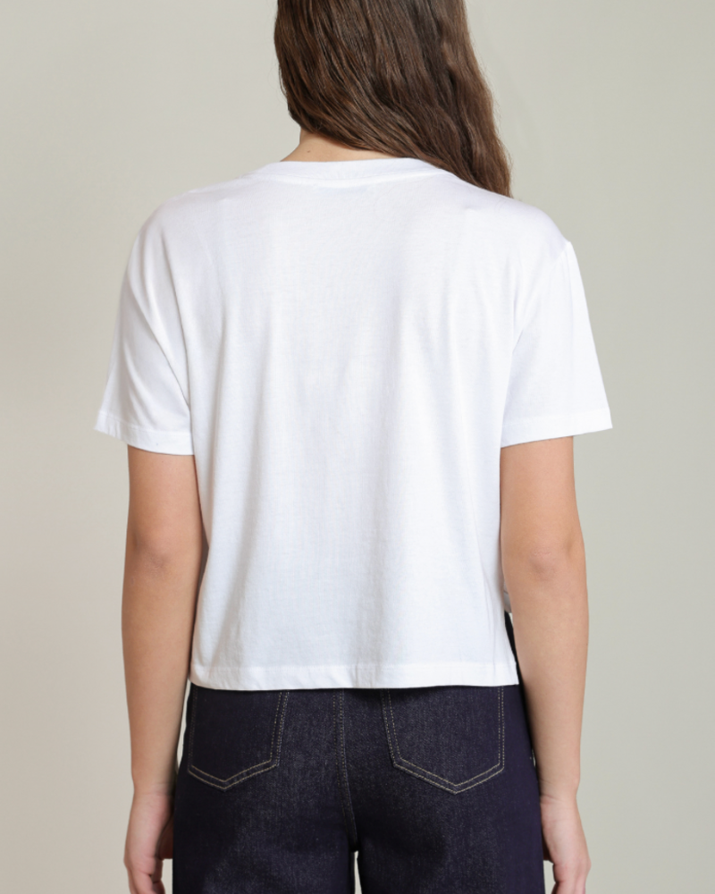 Ollie Essential Tee | White