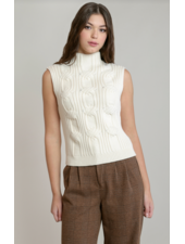 Bea Cable Knit Vest