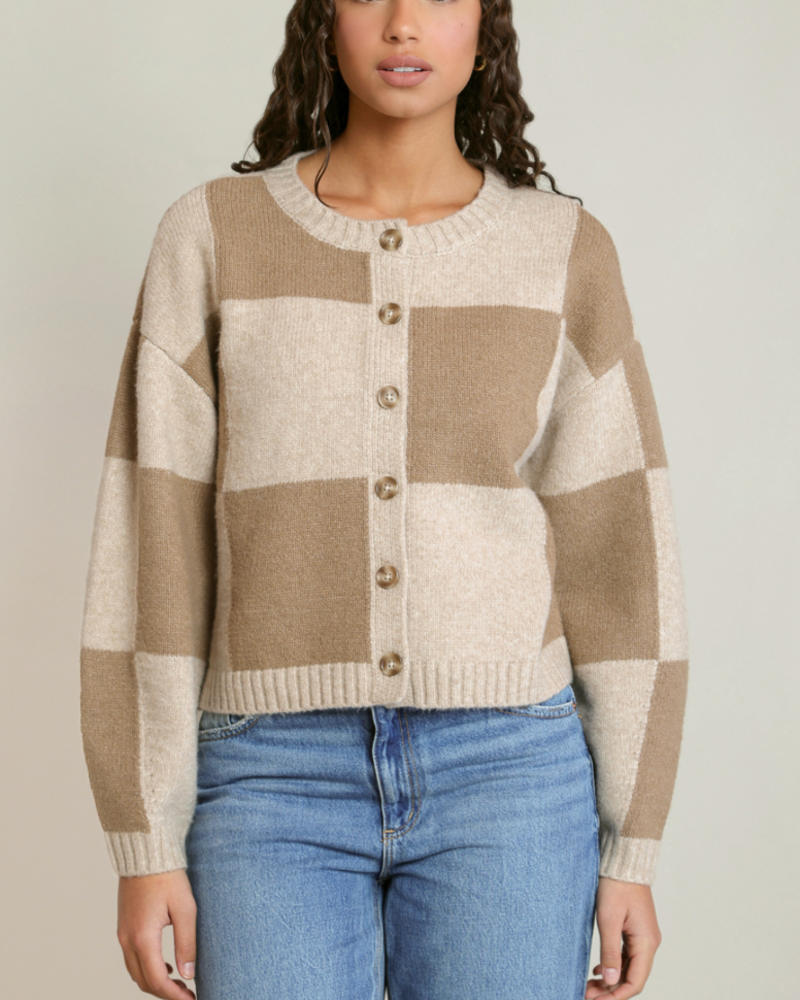 Isabella Colorblock Cardigan