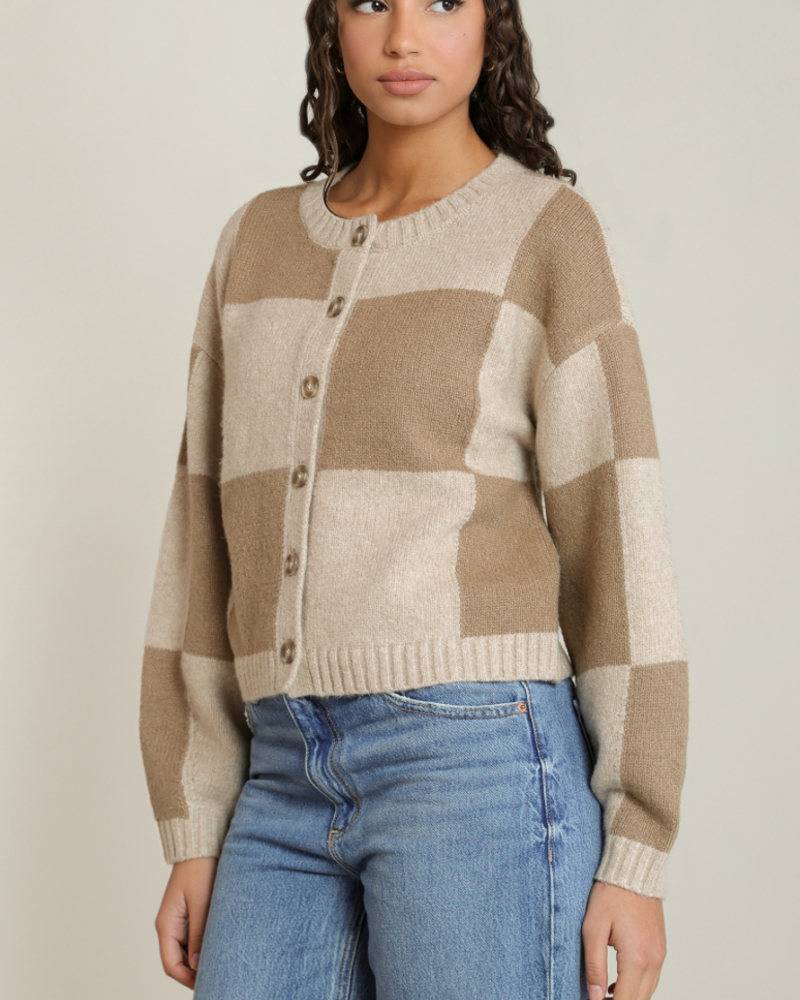 Isabella Colorblock Cardigan