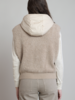 Maeve Boucle Vest | Biege