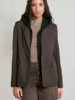 Detachable Hooded Blazer
