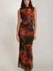 Victoria Mesh Floral Skirt