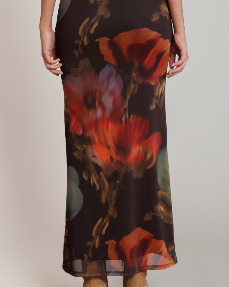Victoria Mesh Floral Skirt