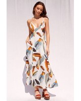 Norri Printed Maxi Dress