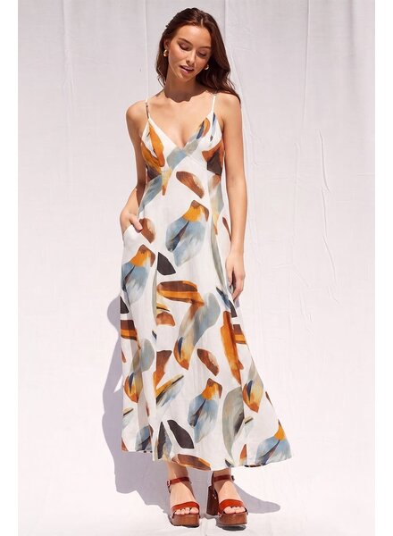 Norri Printed Maxi Dress