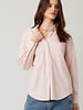 Sloan Striped Cotton Blouse | Pink