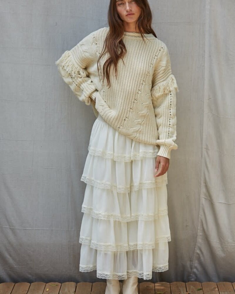 Lover Girl Tiered Skirt