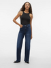 Vero Moda Tessa Wide Leg Jean | Deep Blue 34" Inseam