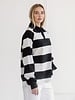 Free People Stripe Rugby Polo | Black