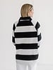 Free People Stripe Rugby Polo | Black