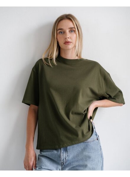 Boxy Tee | Chive