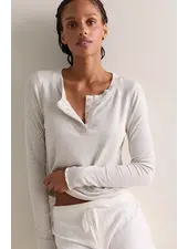 Free People Dream State Henley | Heather Grey