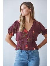 Chateau Floral Top