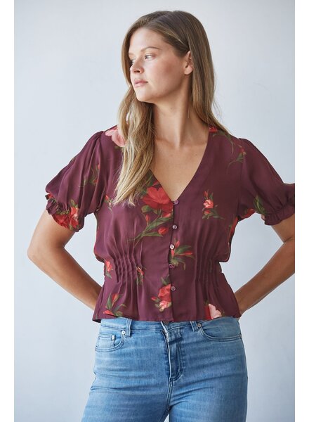 Chateau Floral Top