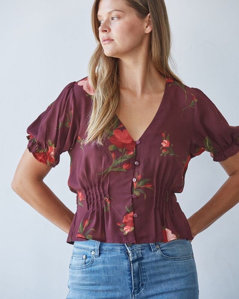 Chateau Floral Top