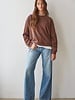 Always On Crew Pullover | Brown