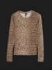 Vero Moda Lova Mesh Top | Leopard