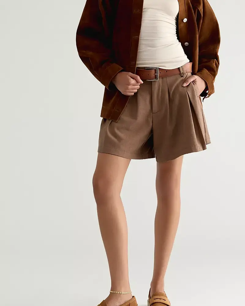 Free People Lana Loafers | Luggage Suede