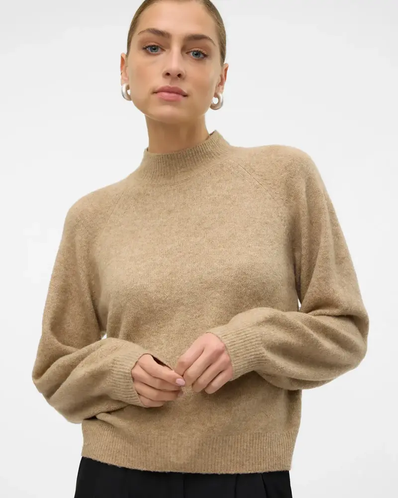 Vero Moda Leaf Pullover | Melange