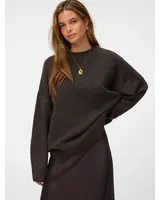 Vero Moda Boom Pullover | Chocolate