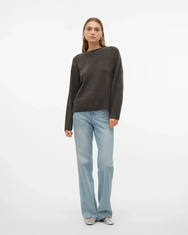 Vero Moda Boom Pullover | Chocolate