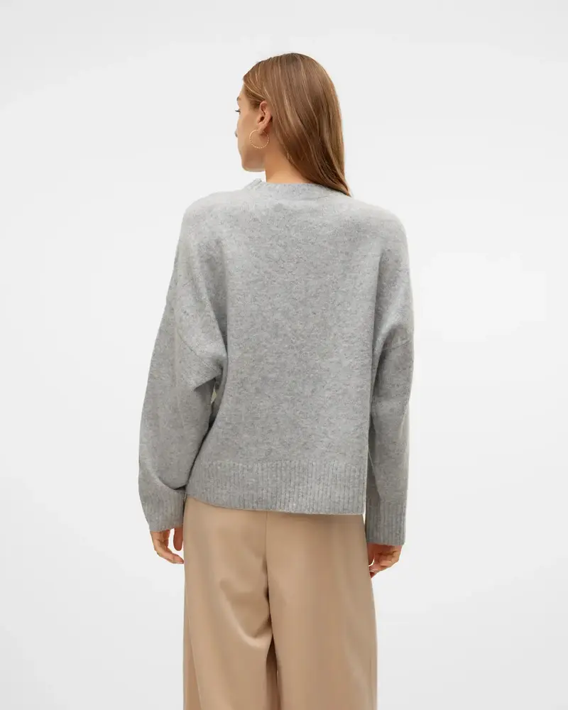 Vero Moda Boom Pullover | Grey