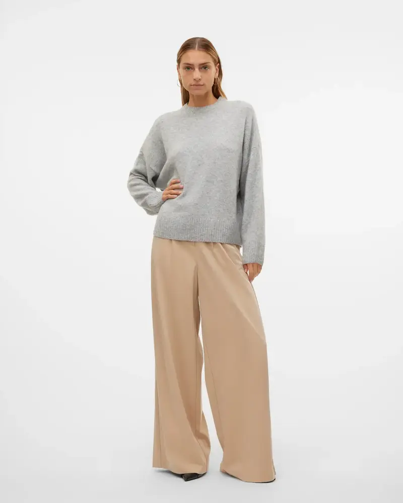 Vero Moda Boom Pullover | Grey