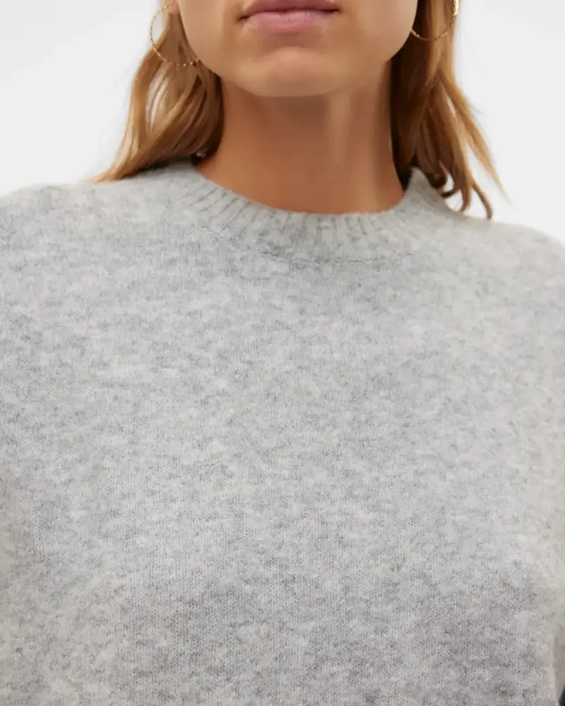 Vero Moda Boom Pullover | Grey