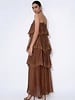 Stella Tiered Lace-trimmed Maxi Dress
