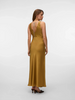 Vero Moda Maika Tie Maxi Dress | Pale Gold