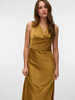 Vero Moda Maika Tie Maxi Dress | Pale Gold