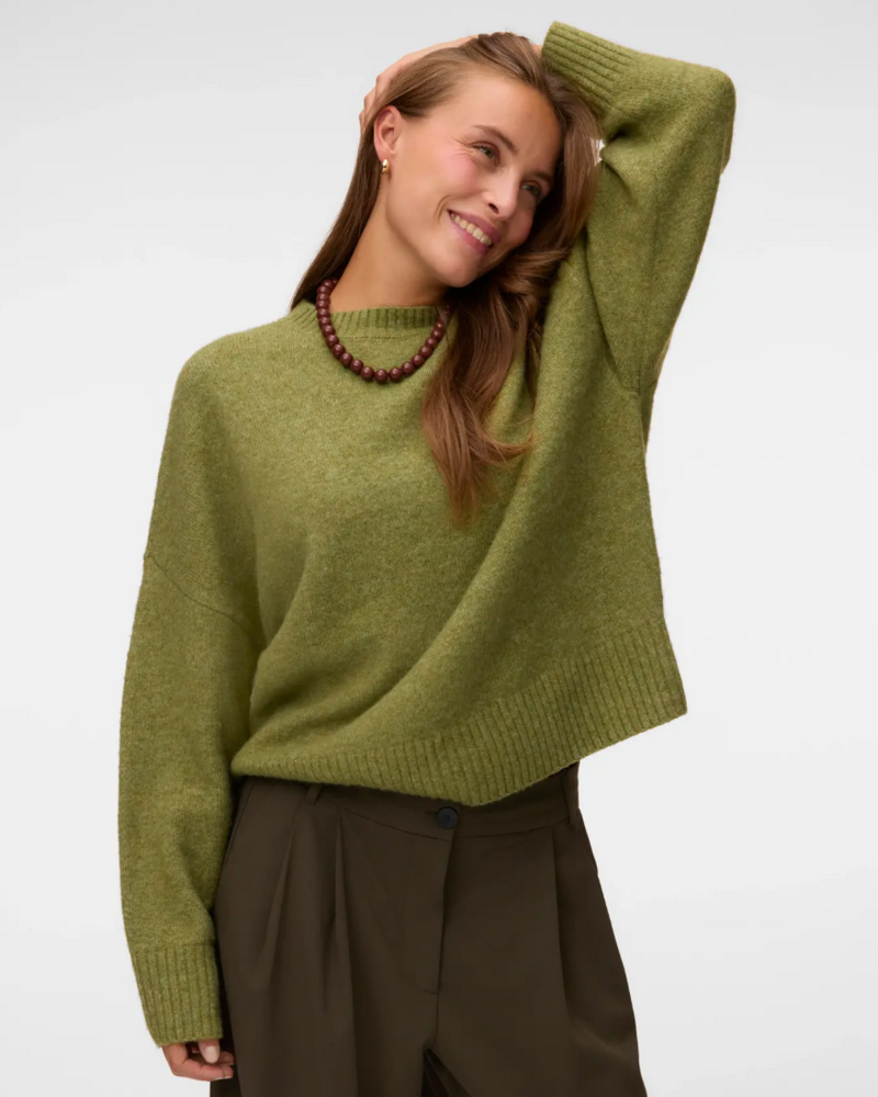 Vero Moda Boom Pullover | Green