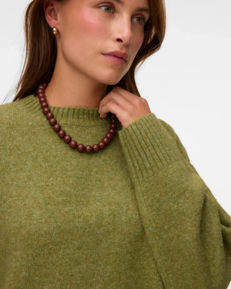 Vero Moda Boom Pullover | Green