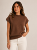 Vero Moda Melly High Neck Pullover | Brown