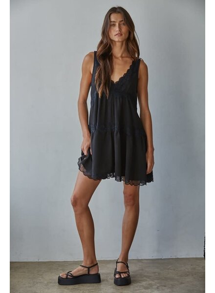 Vivi Mini Slip | Black