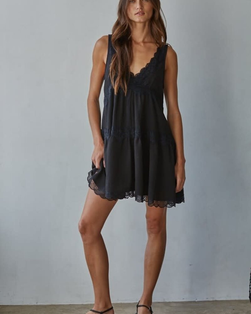 Vivi Mini Slip | Black