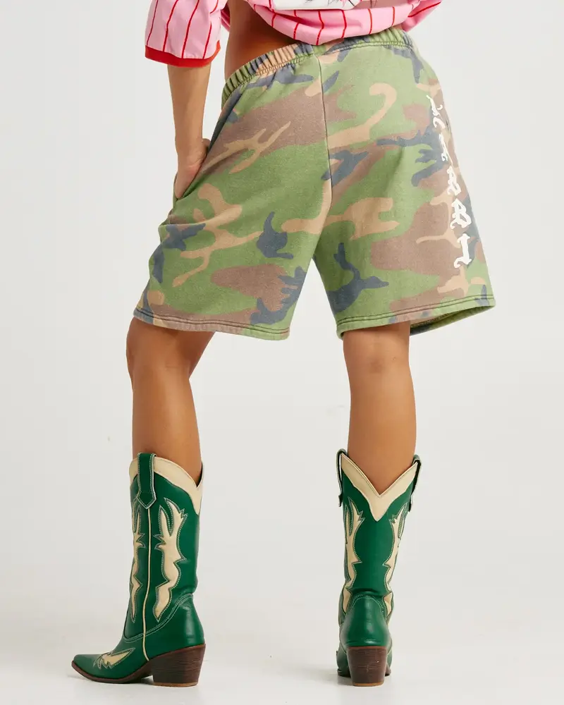 Sabbi Happy Hibiscus Shorts | Camo