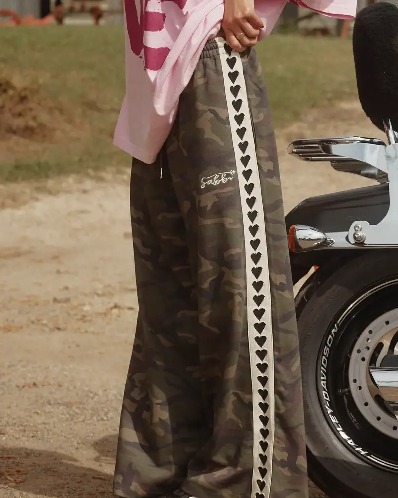 Sabbi The Raving Hearts Pants Pants | Camo