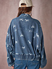 Western Horse Denim Jacket