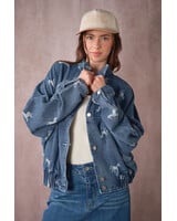 Western Horse Denim Jacket