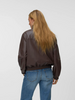 Vero Moda Caiaava Short Coated Jacket | Chocolate