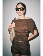 Livia Top | Brown