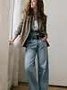 Z Supply Show Off High-Rise Bowed Denim