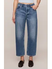 Z Supply Off Duty Mid-Rise Bowed Ankle Denim