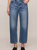 Z Supply Off Duty Mid-Rise Bowed Ankle Denim